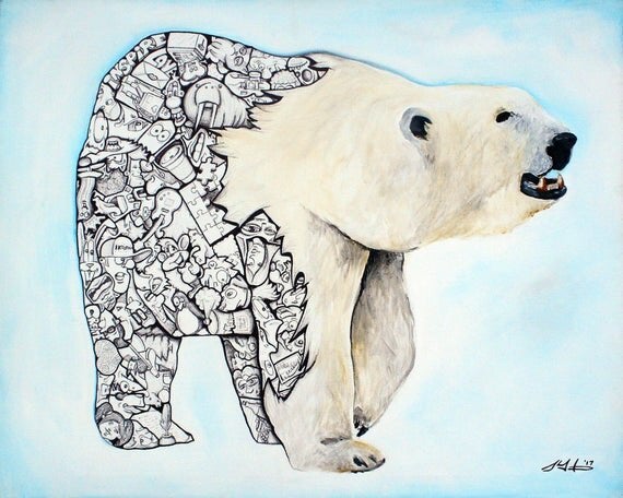 Vector Sketch Of A Big Polar Bear Royalty Free SVG, Cliparts, Vectors, and  Stock Illustration. Image 81690437.